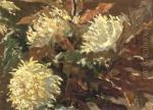 Chrysanthemums by Leo Gestel