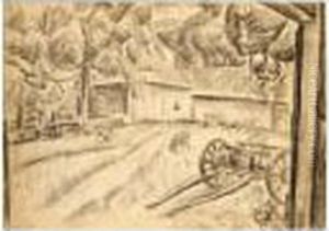 A View Of A Farm In A Landscape, Beemster