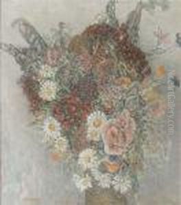 Zomerbloemen - Still Life With Summer Flowers
