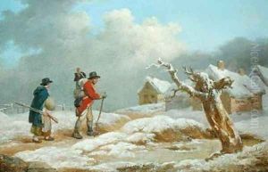 A Soldiers Return by George Morland