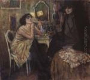 Femme A Sa Toilette