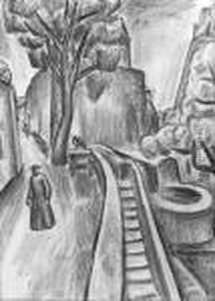A View Of A Street In Positano - view 1