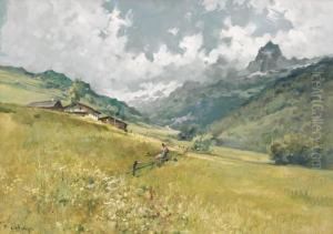 Serenita Alpestre by Cesare Gheduzzi