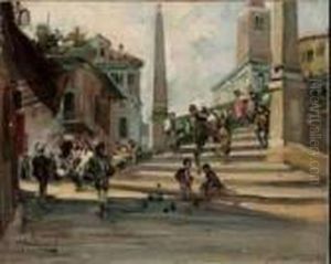 Mercato A Venezia by Cesare Gheduzzi