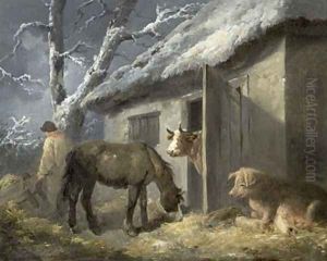 Winter Farmyard