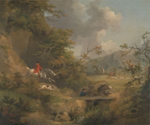 Foxhunting in Hilly Country