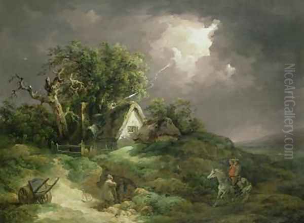 The Coming Storm Isle of Wight 1789 - view 1