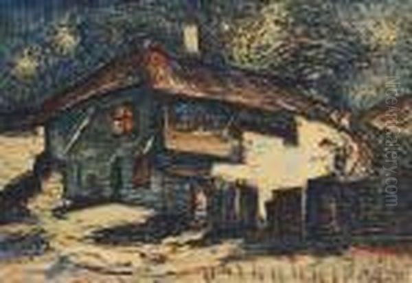 Turtucaia Houses At Night - view 1