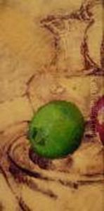 Natura Morta Con Brocca by Oscar Ghiglia