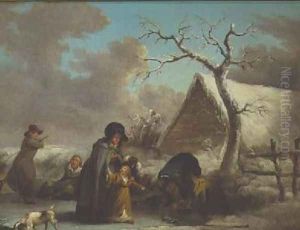 Skating Scene 1792 by George Morland