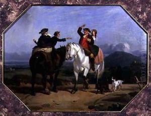 The Happy Meeting by George Morland