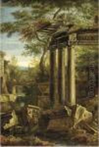Classical Ruins In A Landscape
