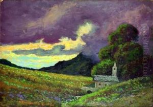 Chiesetta Di Montagna by Benedetto Ghivarello