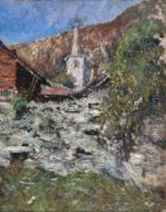Paesaggio Montano by Benedetto Ghivarello