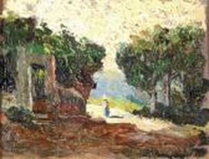 Veduta Campestre by Benedetto Ghivarello