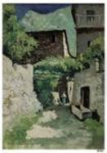 "figura Nel Vecchio Borgo" 1943