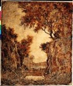 Paesaggio Di Campagna by Benedetto Ghivarello