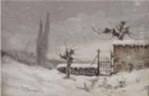 Neve In Collina by Benedetto Ghivarello