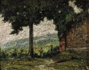 "paesaggio Con Figura" 6.9.1948