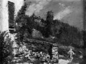 "sulla Collina" 1934 by Benedetto Ghivarello
