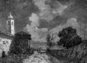 "rintocchi Al Crepuscolo" 1928 by Benedetto Ghivarello