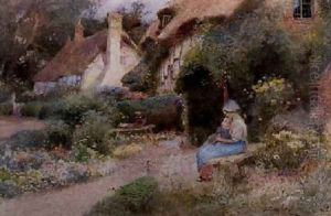 At the Cottage Door 1911