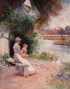 Watching Ducks by Thomas Mackay