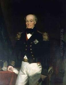 Portrait of Sir Thomas Byam Martin 1773-1854 by Thomas Mackay