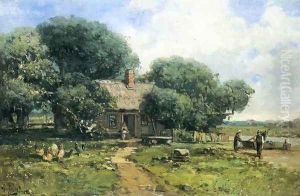 A Farm Along the River by Andrew Melrose