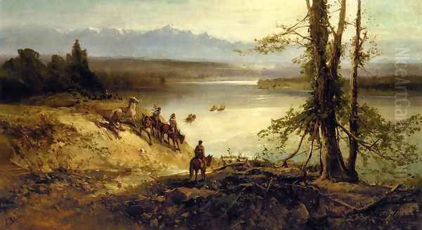 Sioux Tribe on the Platte River - view 1