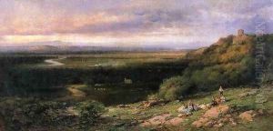Valley of the Hackensack from the Estate of L. Becker, Esq, Union City, New Jersey