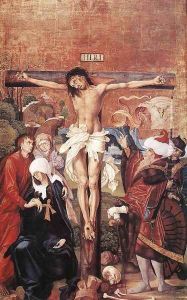 The Crucifixion 1506 by Master M.S.