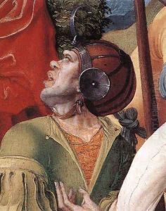 Christ Carrying the Cross (detail-1) 1506 by Master M.S.