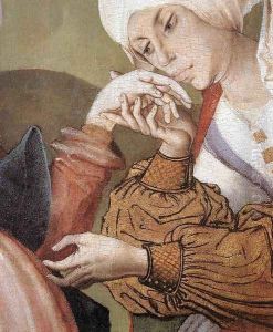 The Visitation (detail-2) 1506 The Visitation (detail-2) 1506
