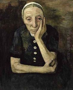 The Old Farmer 1903 by Paula Modersohn-Becker