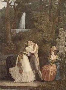 Julie or the First Kiss of Love by Jean-Baptiste Mallet