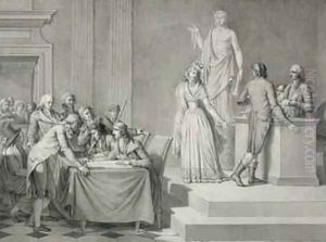 Republican Divorce by Jean-Baptiste Mallet
