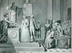 The Republican Marriage by Jean-Baptiste Mallet