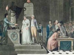 The Republican Marriage 2 by Jean-Baptiste Mallet