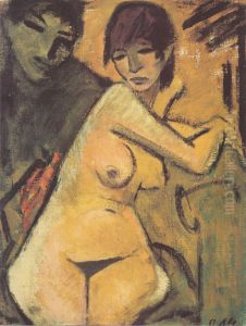 Liebespaar by Otto Mueller