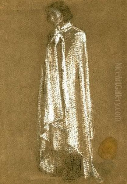 Gewandstudie, Weibliche Figur - view 1
