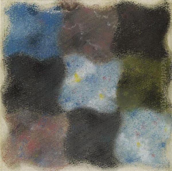 Abstraktion In Blau, Grau Und Schwarz - view 1