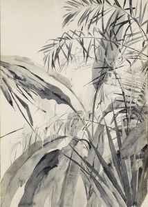 Pflanzenstudie by Augusto Giacometti