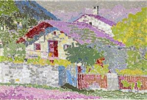 Bergdorf (haus Und Garten In Stampa) by Augusto Giacometti
