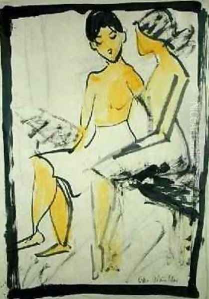 Two Young Girls 1911 - view 1
