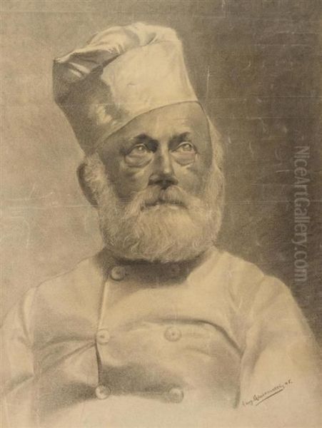 Portrait Of A Cook. - view 1
