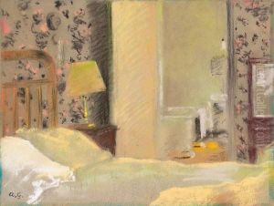 Mein Hotelzimmer In Paris. I by Augusto Giacometti