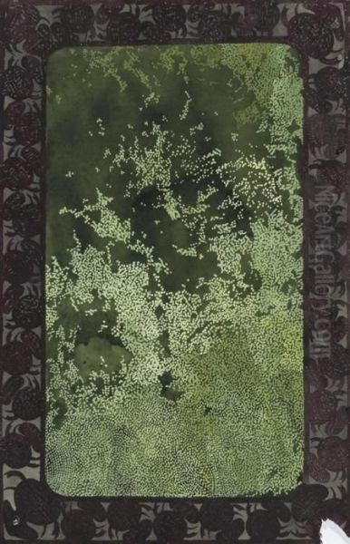 Felsen Und Moos (randornament Mit Kafermotiv). - view 1