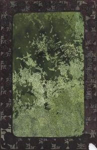 Felsen Und Moos (randornament Mit Kafermotiv).