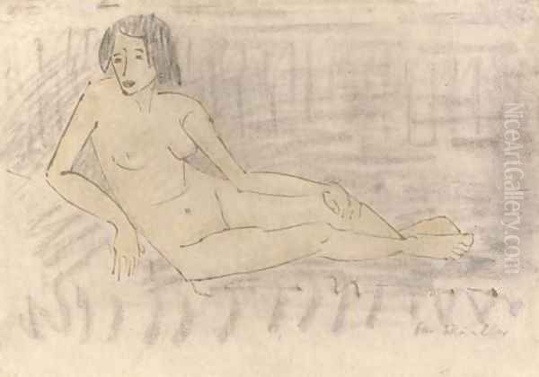 Liegender Akt - view 1